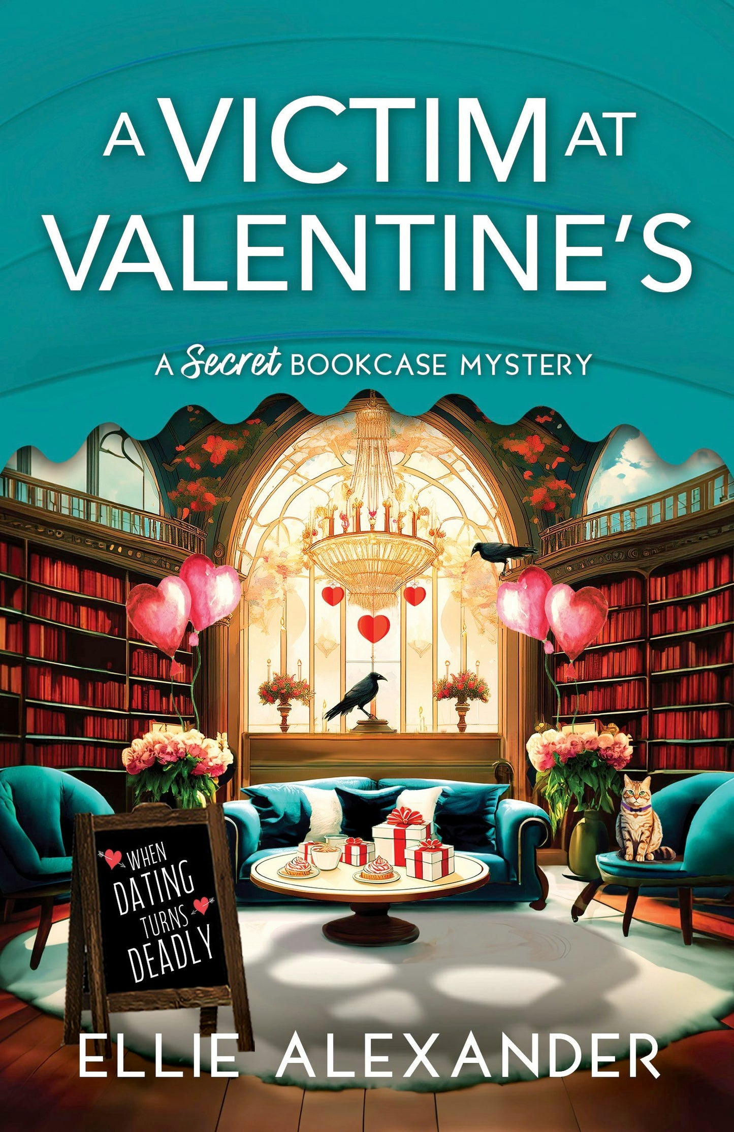 Book cover image for A Victim at Valentine’s ISBN: 9781805087786