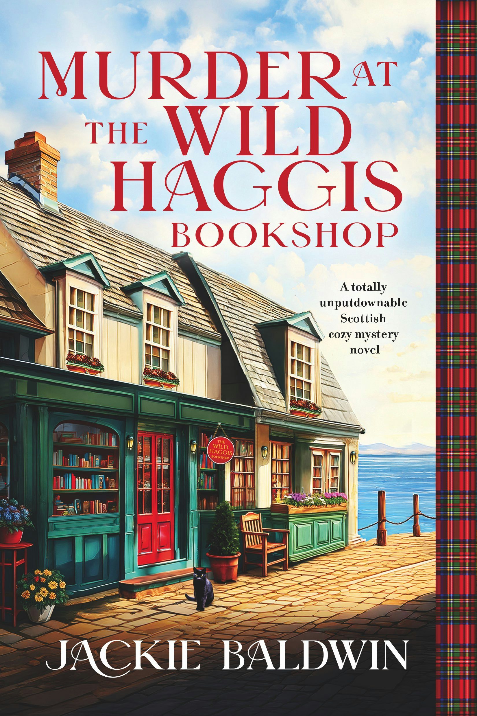 Book cover image for Murder at the Wild Haggis Bookshop ISBN: 9781805088448