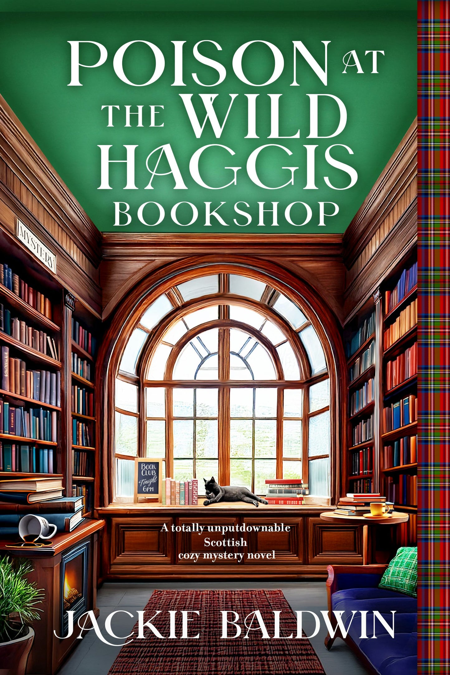 Book cover image for Poison at the Wild Haggis Bookshop ISBN: 9781805088479