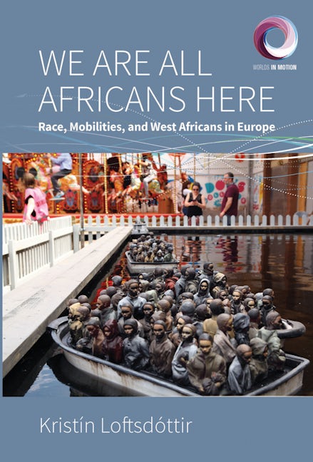 Book cover image for We are All Africans Here ISBN: 9781805397144