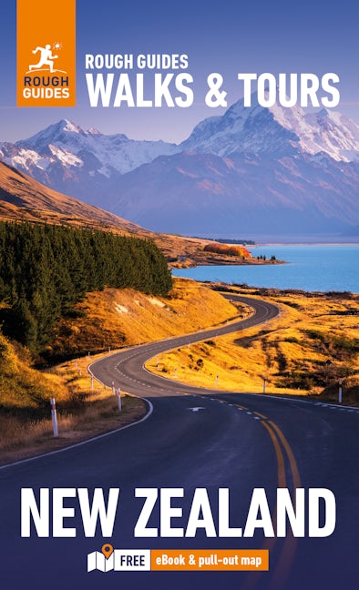 Book cover image for Rough Guides Walks and Tours New Zealand: Travel Guide with eBook ISBN: 9781835290620