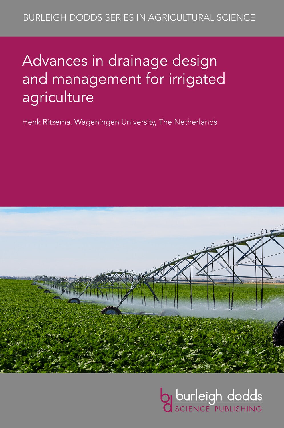 Book cover image for Advances in drainage design and management for irrigated agriculture ISBN: 9781835451748