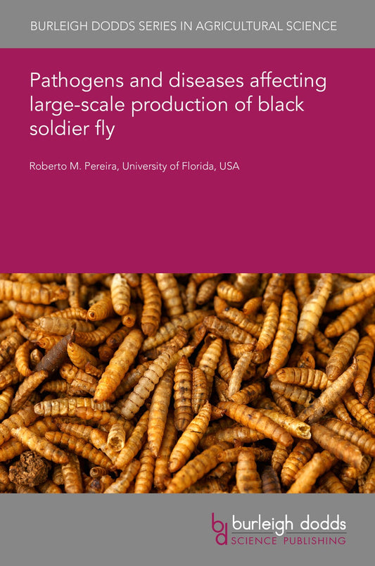 Pathogens and diseases affecting large-scale production of black soldier fly