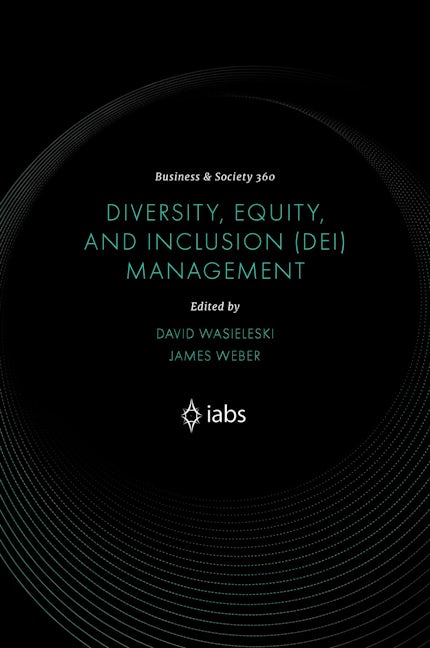 Book cover image for Diversity, Equity, and Inclusion (DEI) Management ISBN: 9781835492598