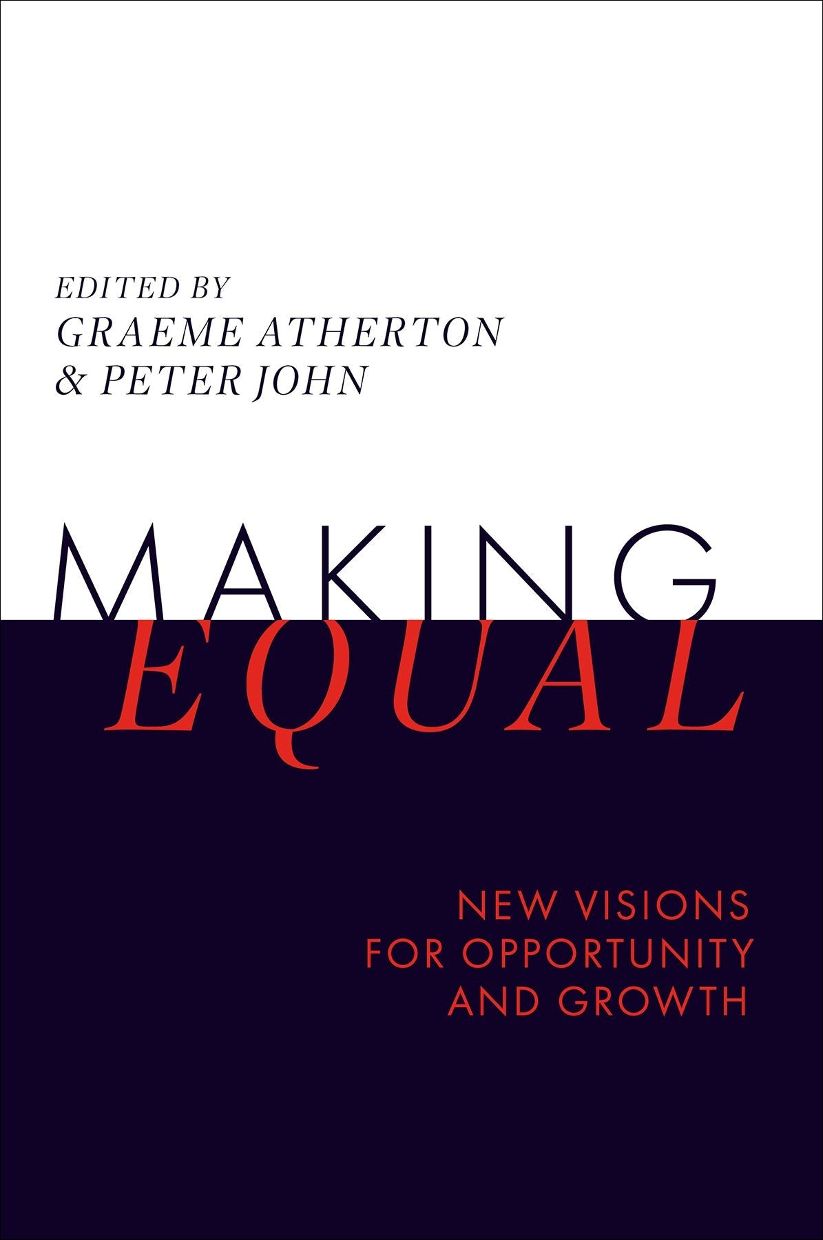 Book cover image for Making Equal ISBN: 9781836089193