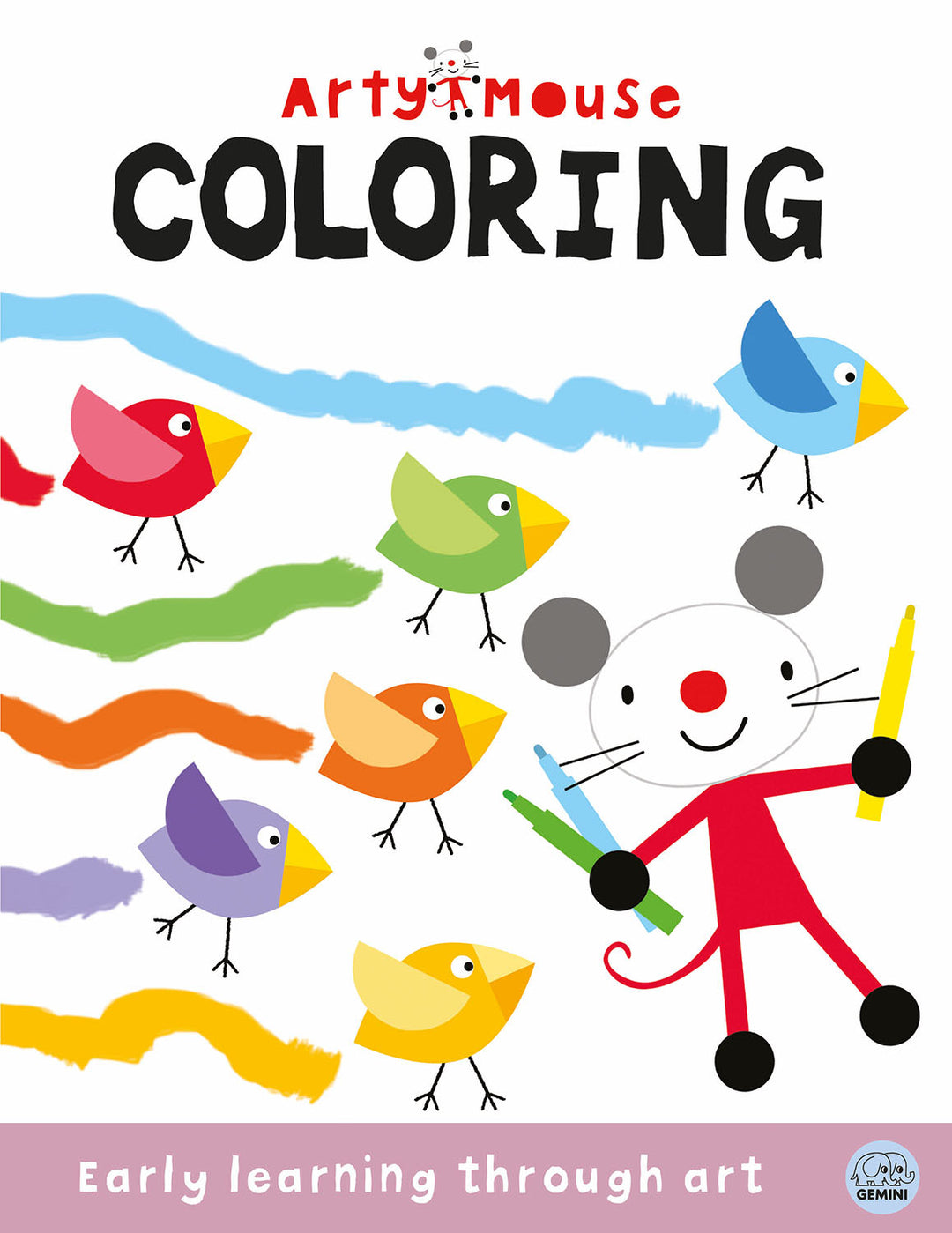 Cover image for Arty Mouse Coloring ISBN 9781836160243