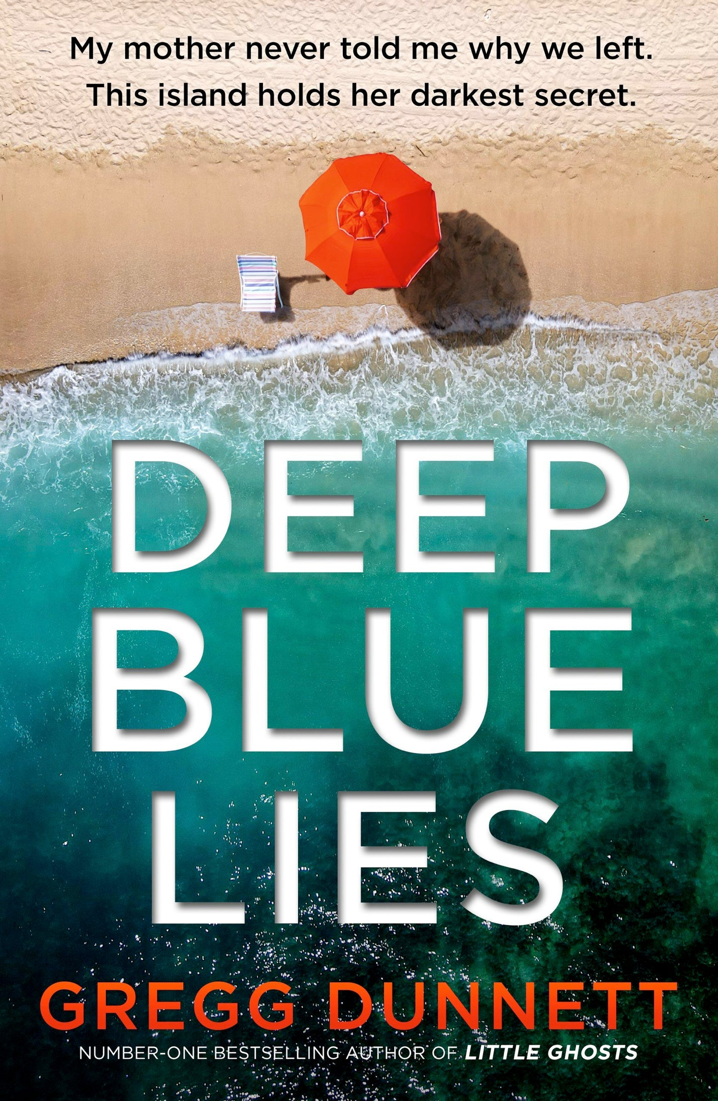 Book cover image for Deep Blue Lies ISBN: 9781837002092