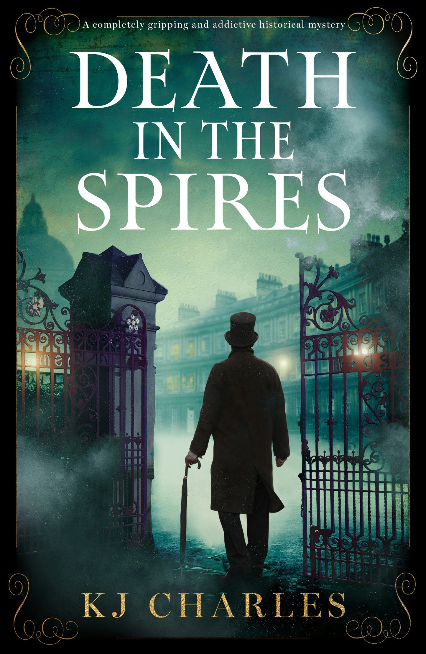 Book cover image for Death in the Spires ISBN: 9781837003808