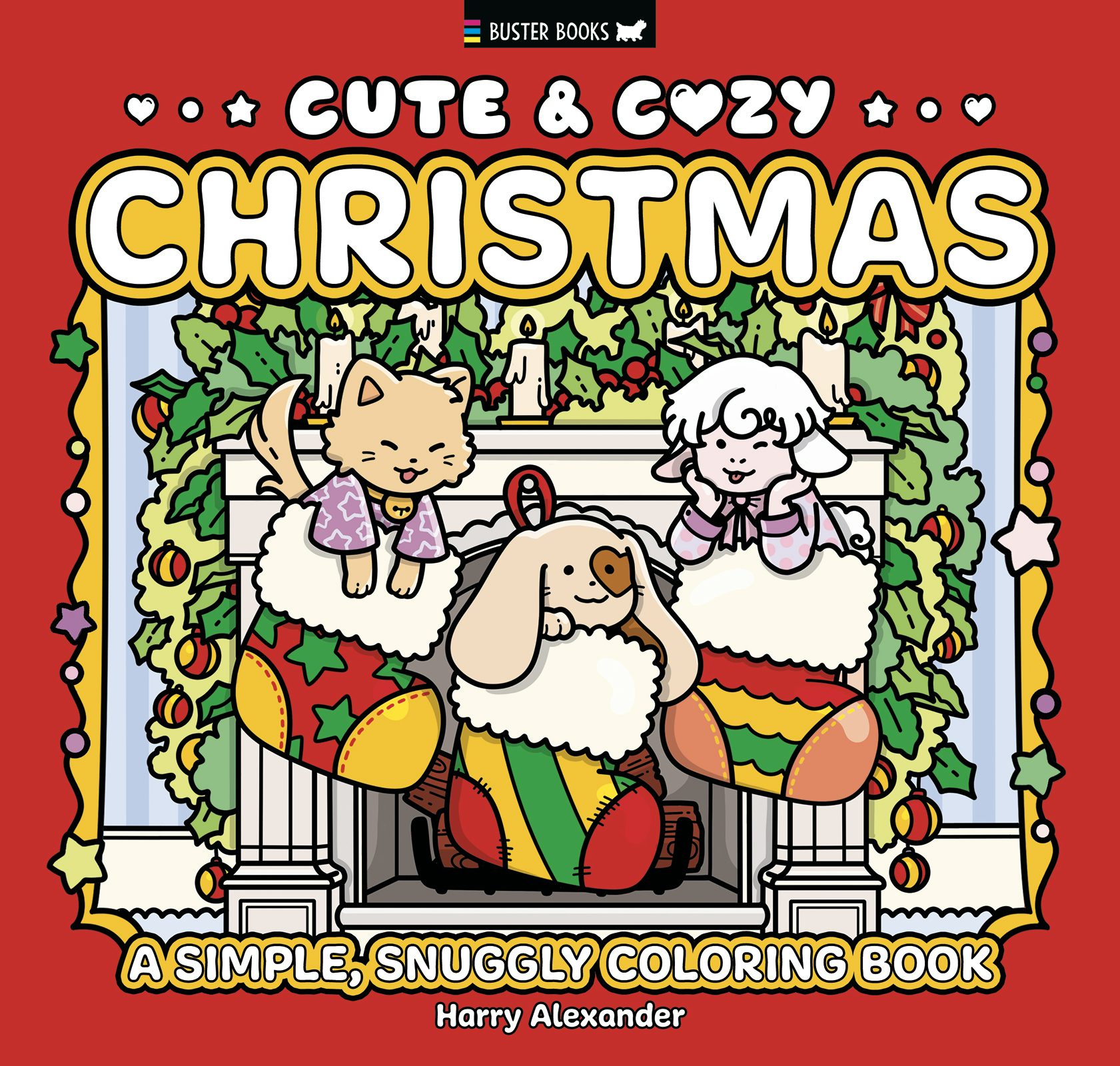 Book cover image for Cute & Cozy: Christmas ISBN: 9781837251254