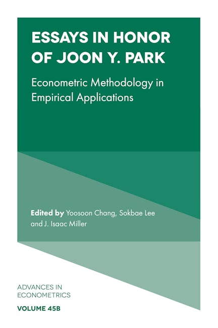 Book cover image for Essays in Honor of Joon Y. Park ISBN: 9781837532131