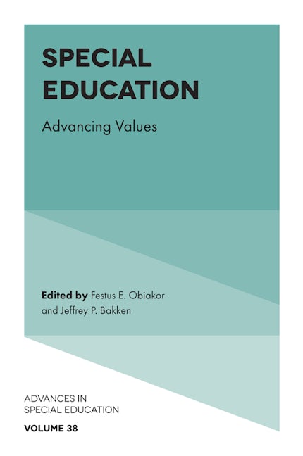 Book cover image for Special Education ISBN: 9781837534678