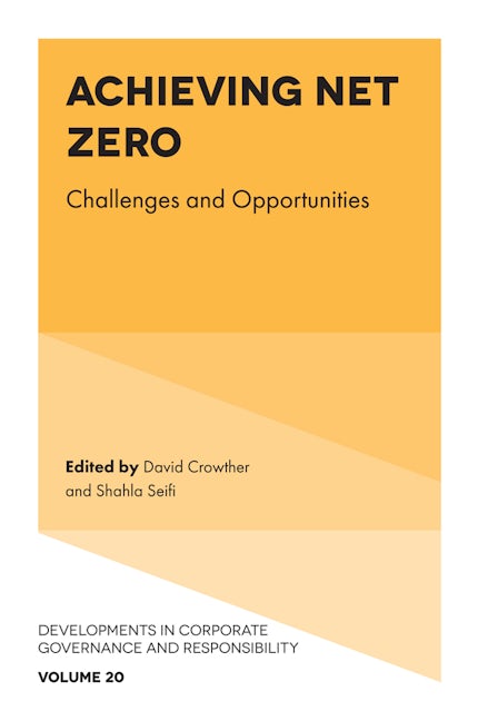 Book cover image for Achieving Net Zero ISBN: 9781837538034