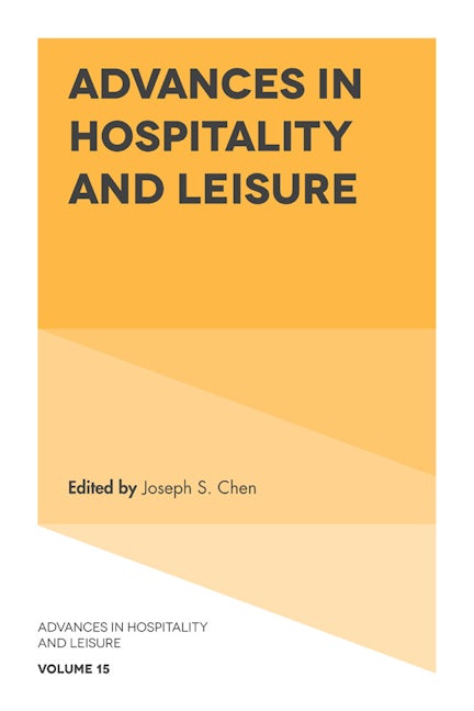 Book cover image for Advances in Hospitality and Leisure ISBN: 9781838679569