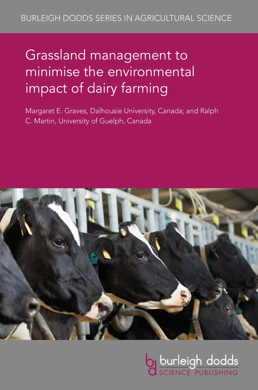 Book cover image for Grassland management to minimize the environmental impact of dairy farming ISBN: 9781838791506
