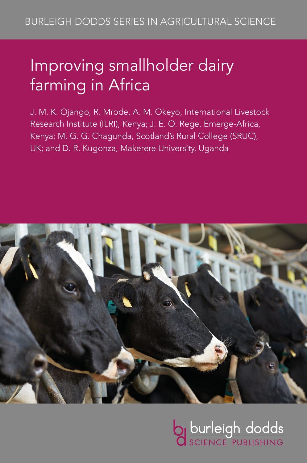 Book cover image for Improving smallholder dairy farming in Africa ISBN: 9781838791568