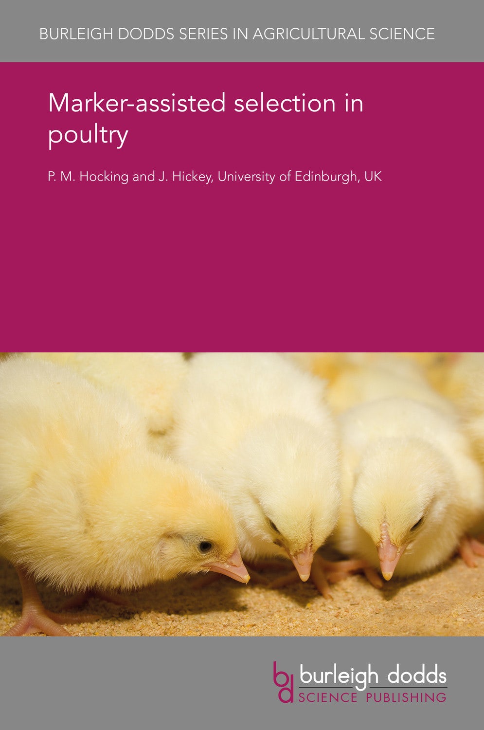 Book cover image for Marker-assisted selection in poultry ISBN: 9781838792060