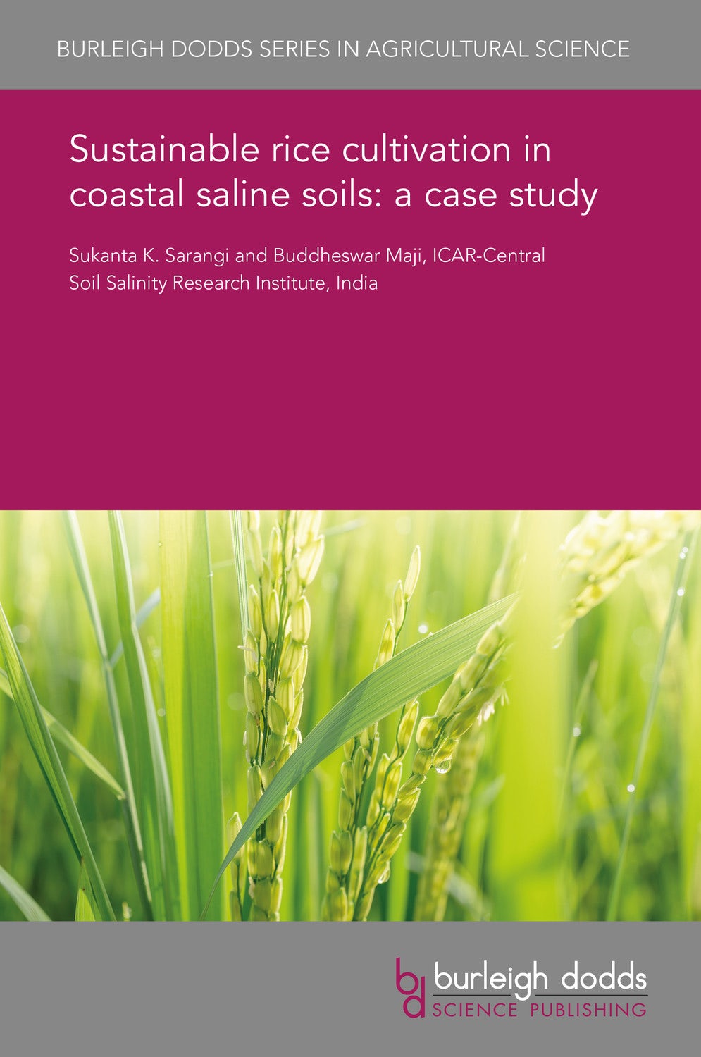 Book cover image for Sustainable rice cultivation in coastal saline soils: a case study ISBN: 9781838792398