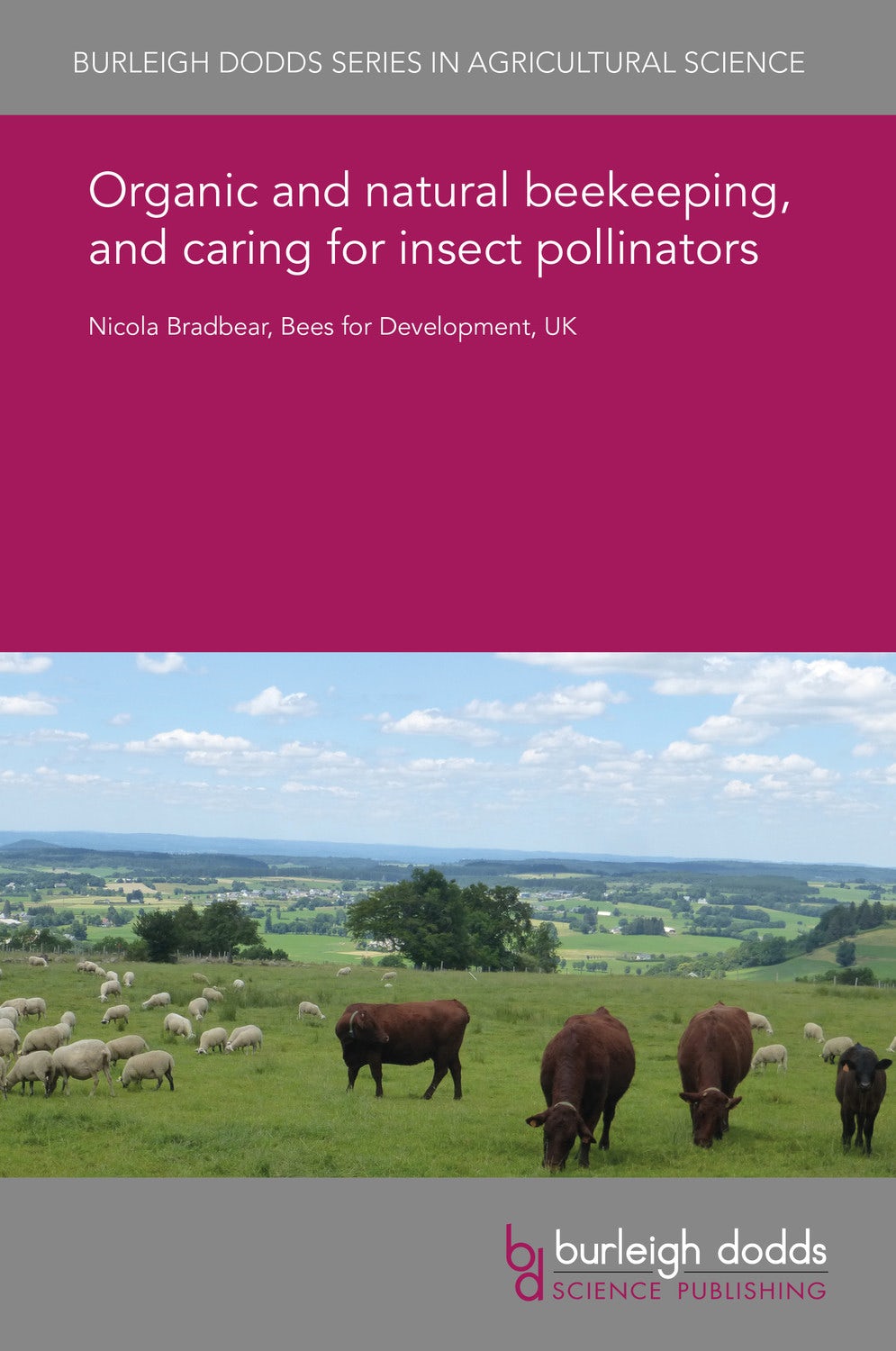Book cover image for Organic and natural beekeeping, and caring for insect pollinators ISBN: 9781838796815