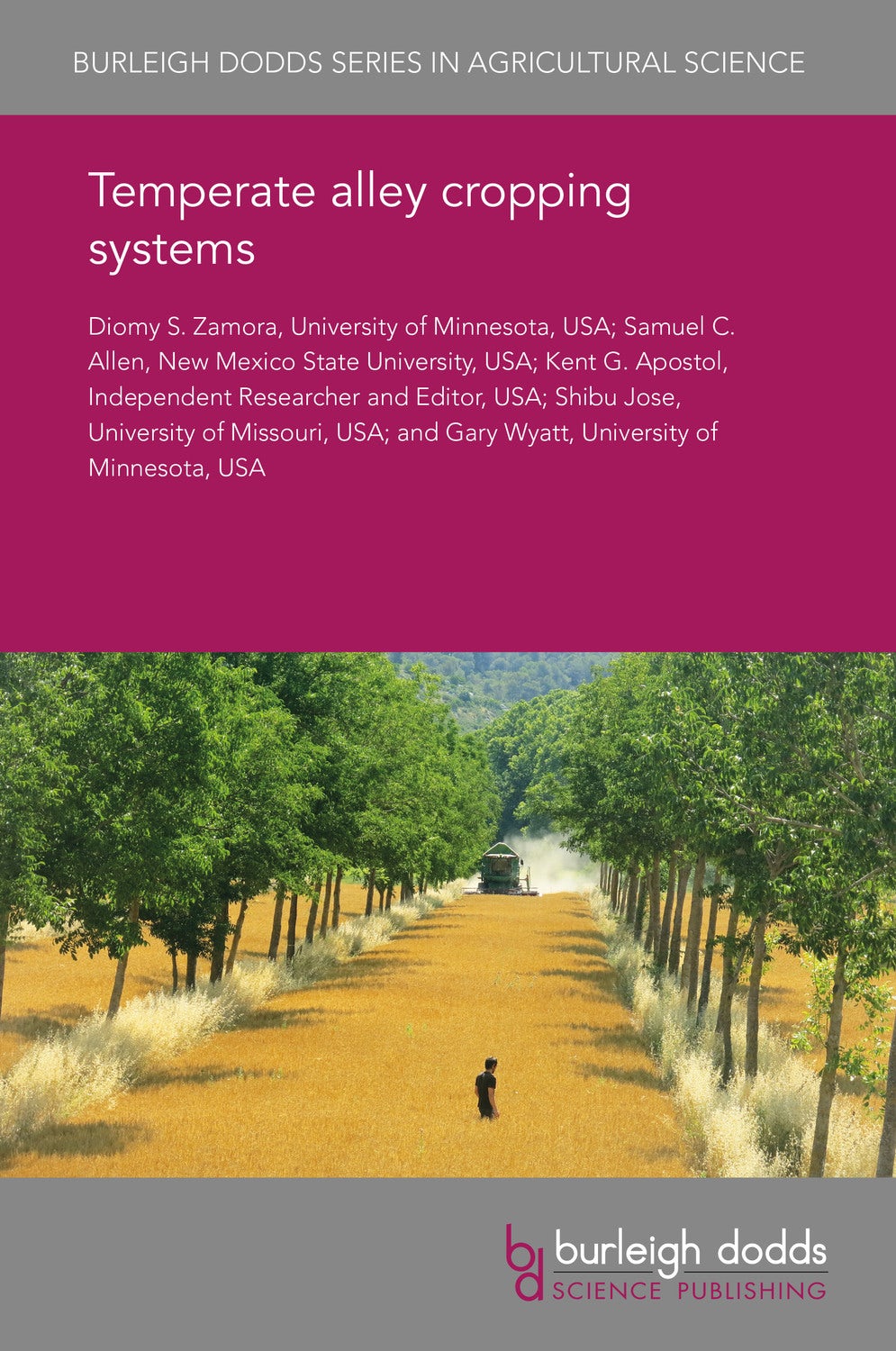 Book cover image for Temperate alley cropping systems ISBN: 9781838797751
