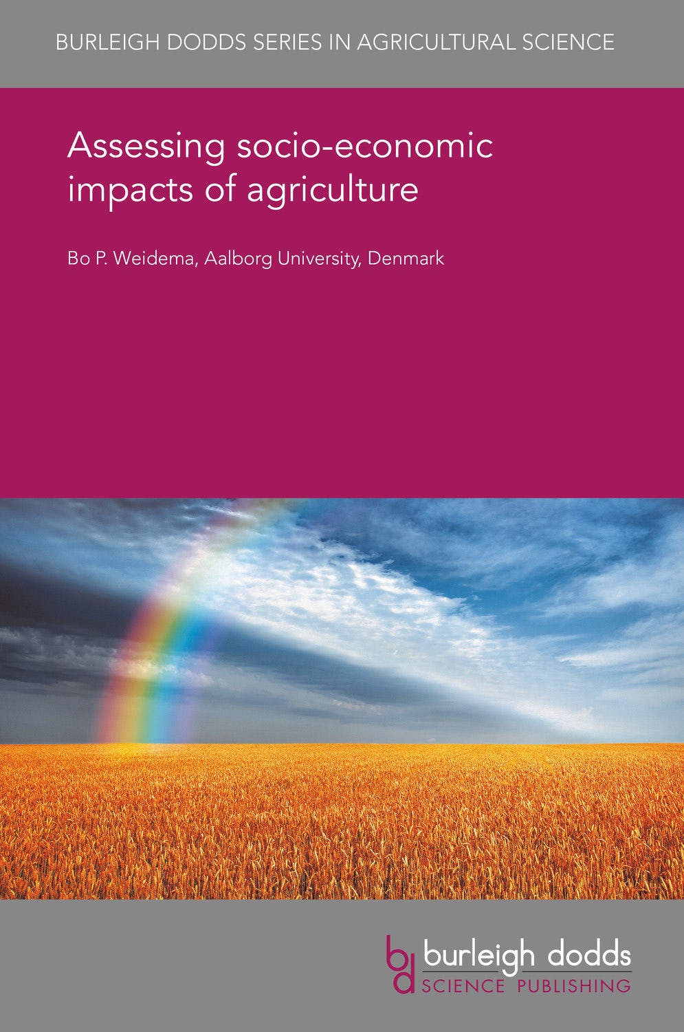 Book cover image for Assessing socio-economic impacts of agriculture ISBN: 9781838798734