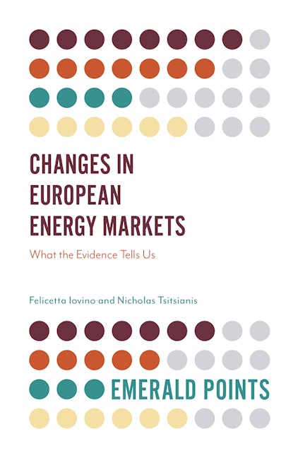 Book cover image for Changes in European Energy Markets ISBN: 9781839091100