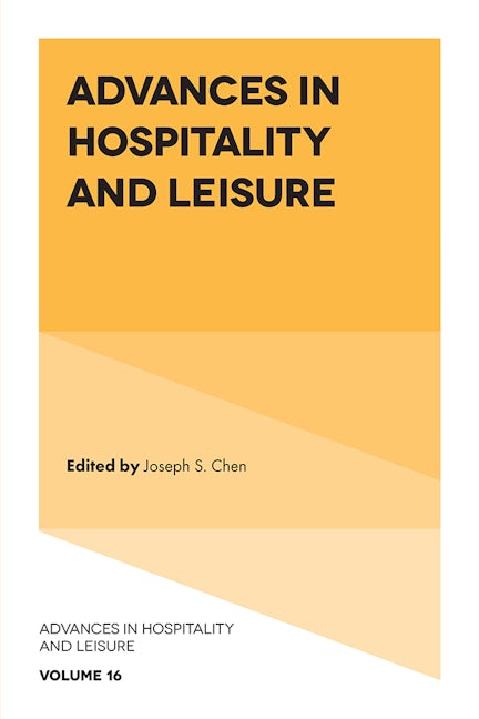 Book cover image for Advances in Hospitality and Leisure ISBN: 9781839823855
