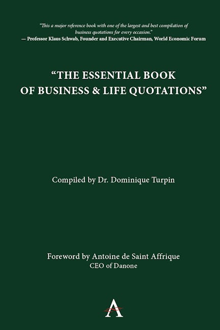 Book cover image for The Essential Book of Business and Life Quotations ISBN: 9781839984389