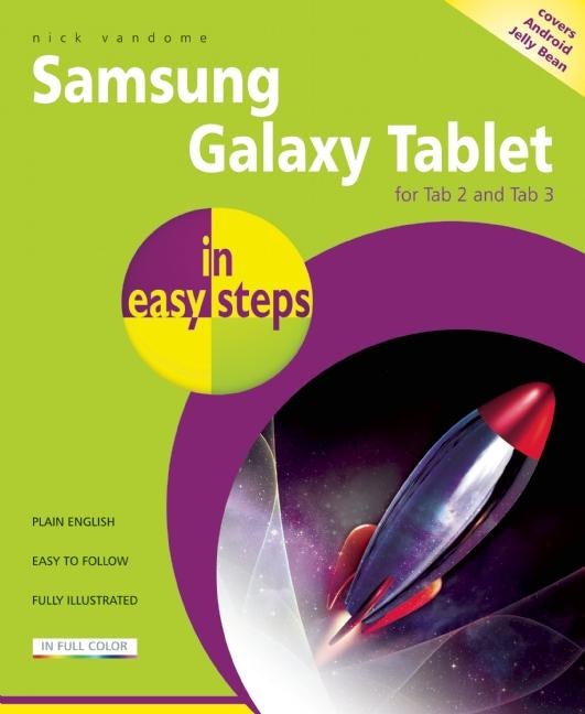 Book cover image for Samsung Galaxy Tablet in easy steps ISBN: 9781840785999