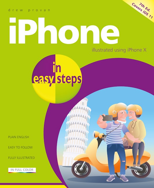 Book cover image for iPhone in easy steps ISBN: 9781840787924