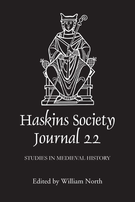 Book cover image for The Haskins Society Journal 22 ISBN: 9781843836872