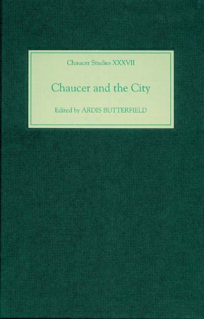 Book cover image for Chaucer and the City ISBN: 9781843840732