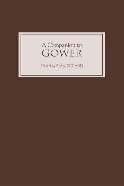 Book cover image for A Companion to Gower ISBN: 9781843842446