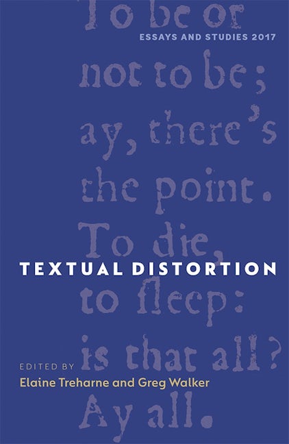 Book cover image for Textual Distortion ISBN: 9781843844792