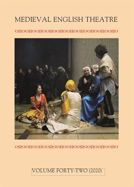 Book cover image for Medieval English Theatre 42 ISBN: 9781843845942