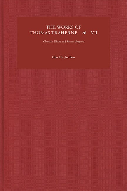 Book cover image for The Works of Thomas Traherne VII ISBN: 9781843846185