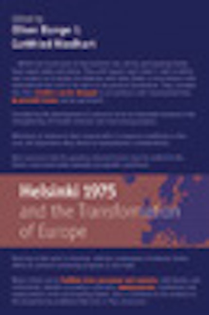 Book cover image for Helsinki 1975 and the Transformation of Europe ISBN: 9781845454913