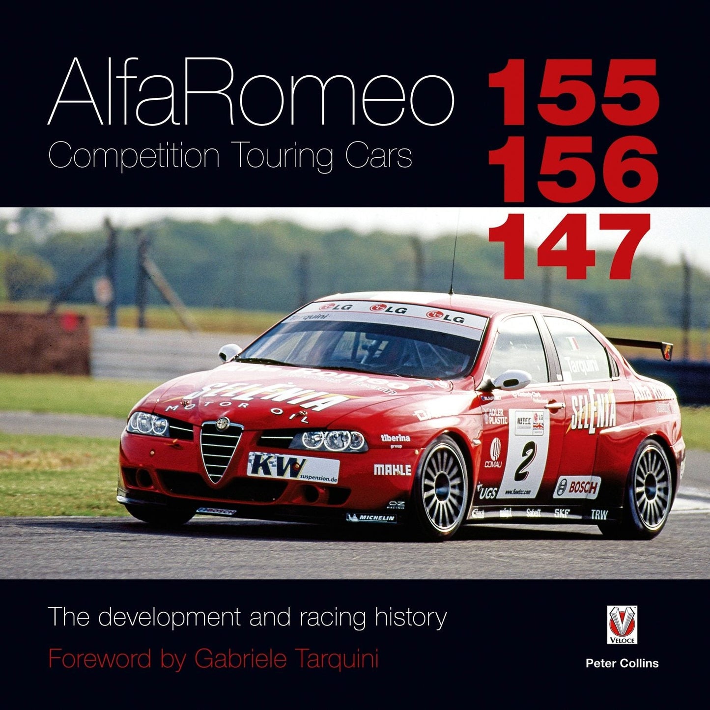 Book cover image for Alfa Romeo 155/156/147 Competition Touring Cars ISBN: 9781845843427
