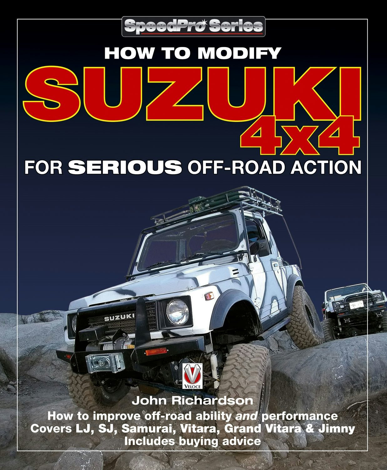 Book cover image for Modifying Suzuki 4x4 for Serious Offroad Action ISBN: 9781845844653