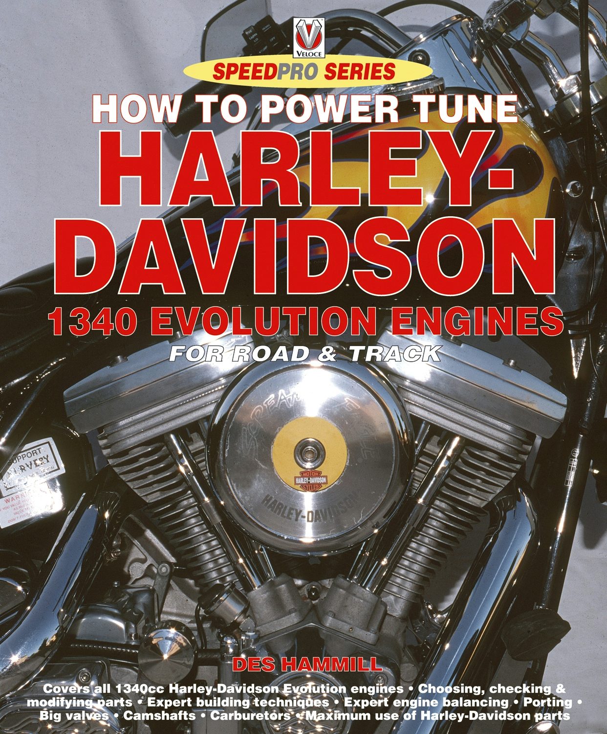 Book cover image for How to Power Tune Harley Davidson 1340 Evolution Engines ISBN: 9781845845070