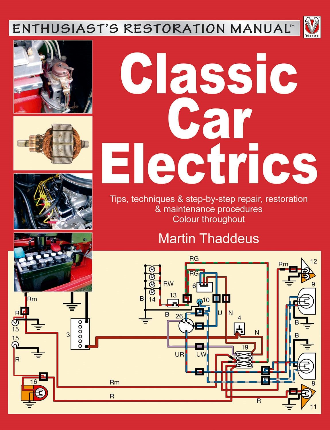 Book cover image for Classic Car Electrics ISBN: 9781845848514