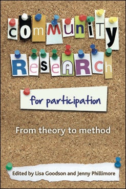 Book cover image for Community Research for Participation ISBN: 9781847424365