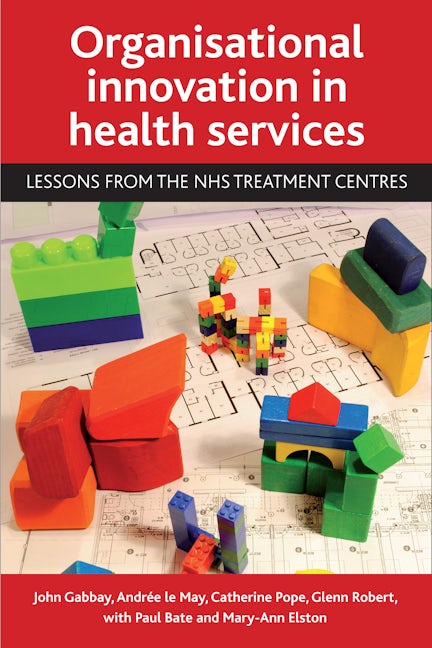 Book cover image for Organisational innovation in health services ISBN: 9781847424792