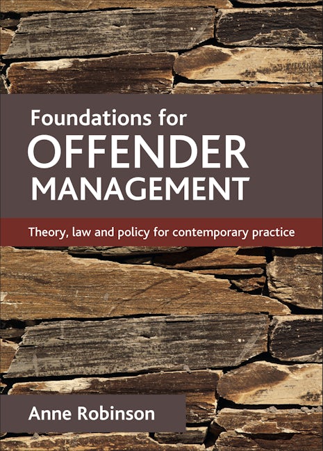 Book cover image for Foundations for offender management ISBN: 9781847427649