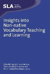 Book cover image for Insights into Non-native Vocabulary Teaching and Learning ISBN: 9781847692894