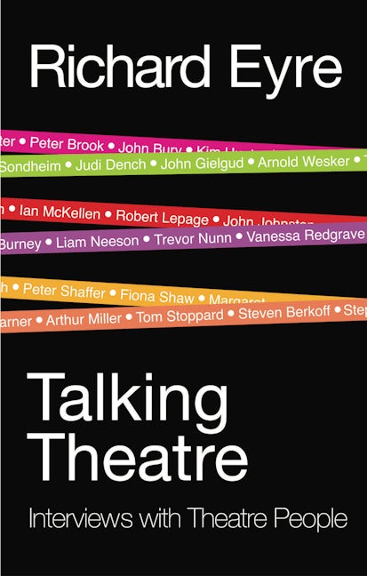 Book cover image for Talking Theatre ISBN: 9781848421387