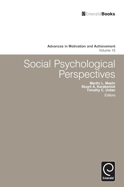 Book cover image for Social Psychological Perspectives ISBN: 9781848550308