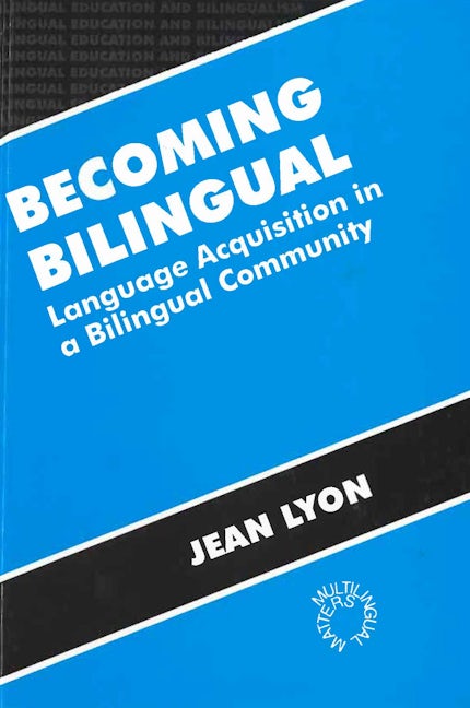 Book cover image for Becoming Bilingual ISBN: 9781853593178