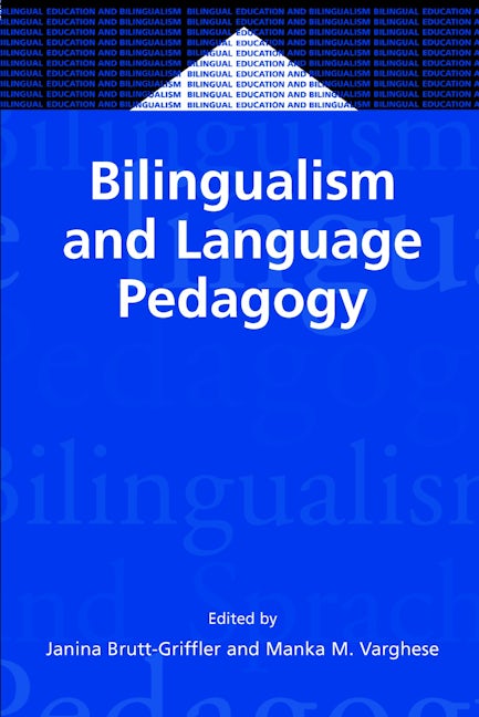 Book cover image for Bilingualism and Language Pedagogy ISBN: 9781853597558