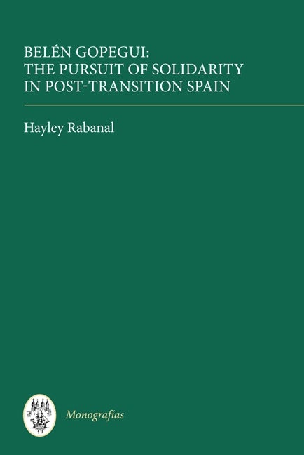 Book cover image for Belén Gopegui ISBN: 9781855662339