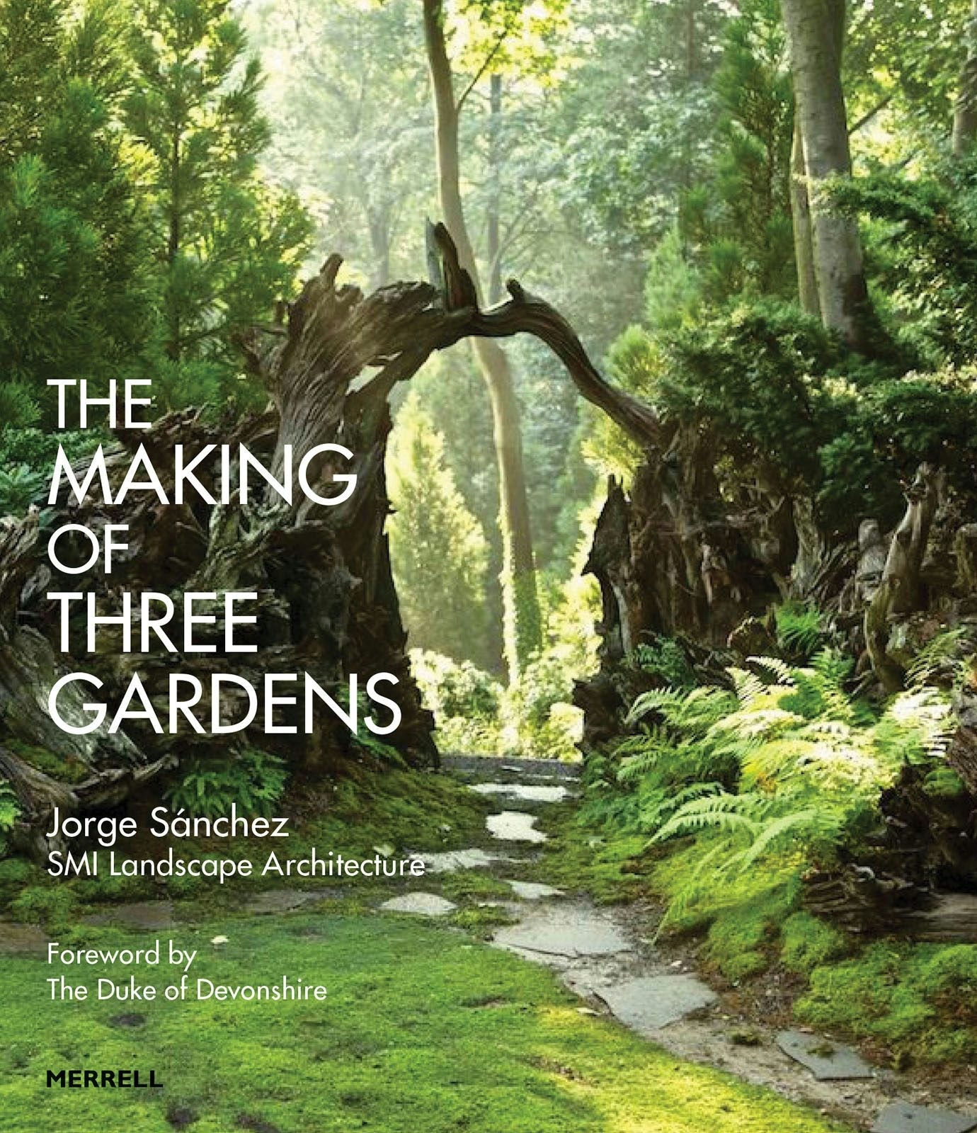 Book cover image for The Making of Three Gardens ISBN: 9781858946658